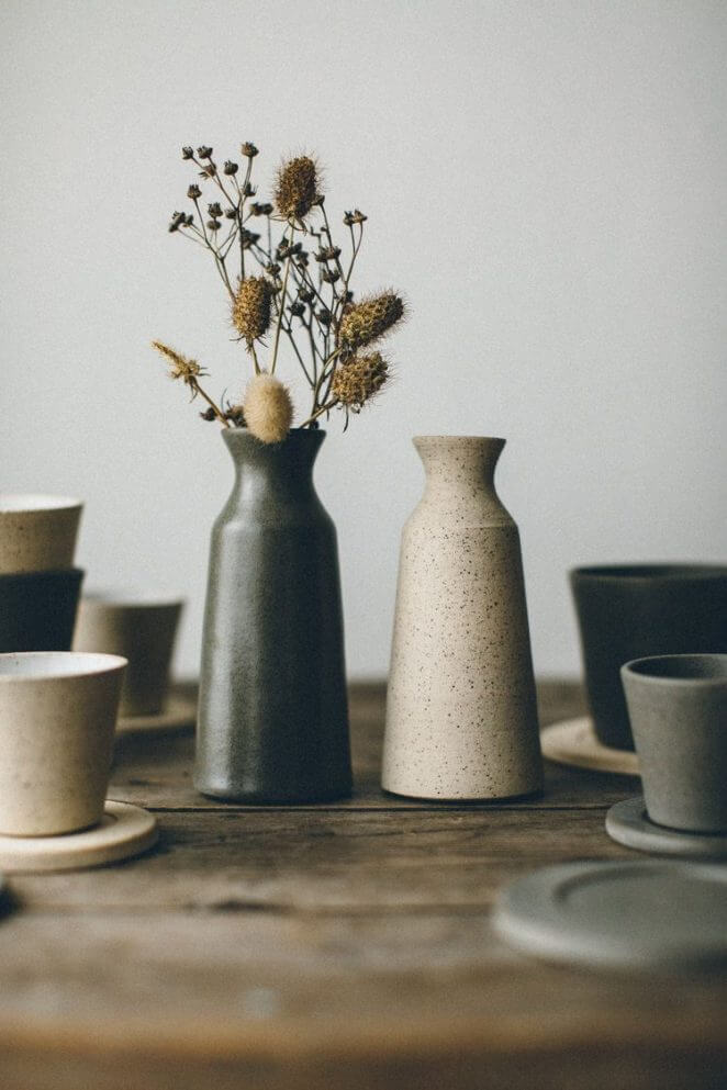 Handcrafted pottery 