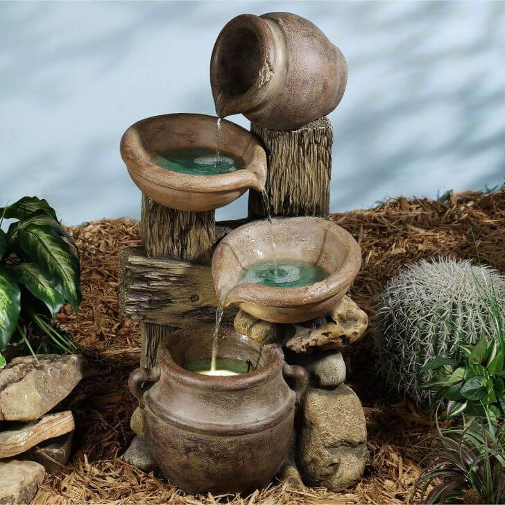 Indoor wood fountain (1)