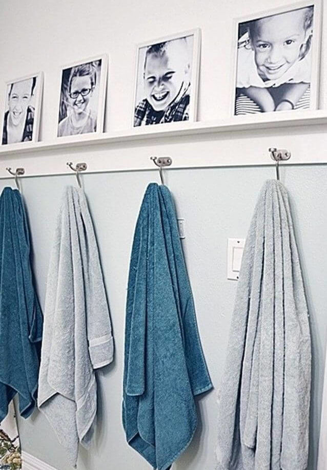 Make a personalized towel bar (1)