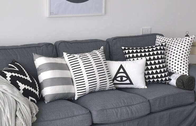 Patterned cushions (2)