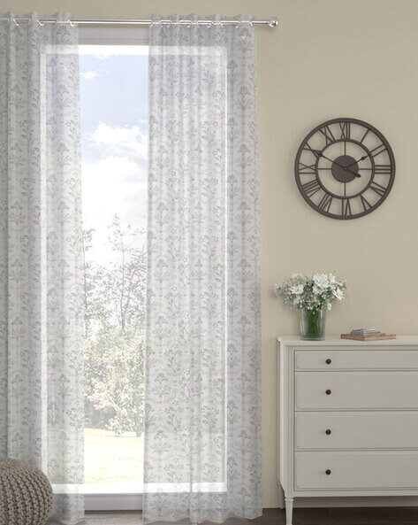 Polycotton sheer curtain (1)