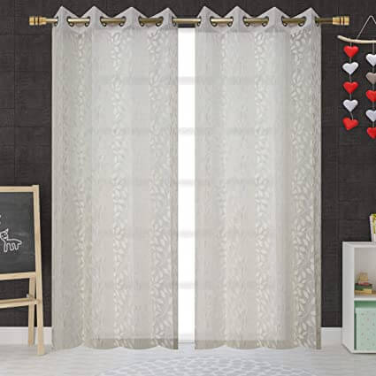 Polyester sheer curtains (1)