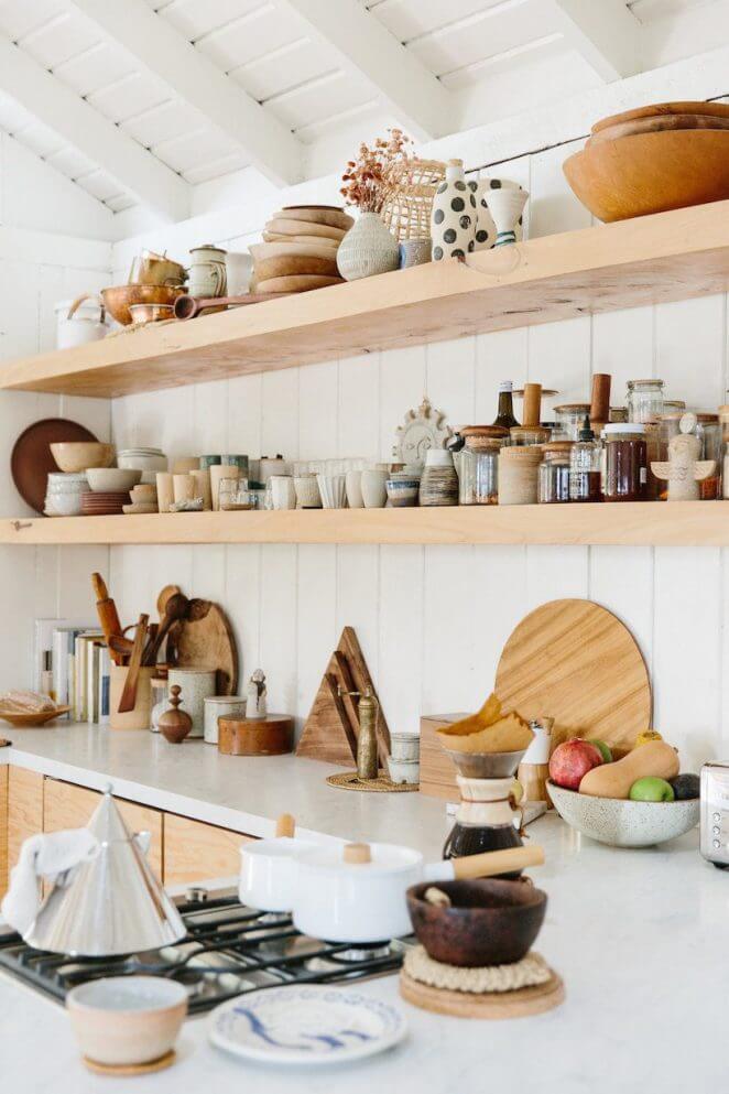 Shelves as wall units in the kitchen (1) - Copy