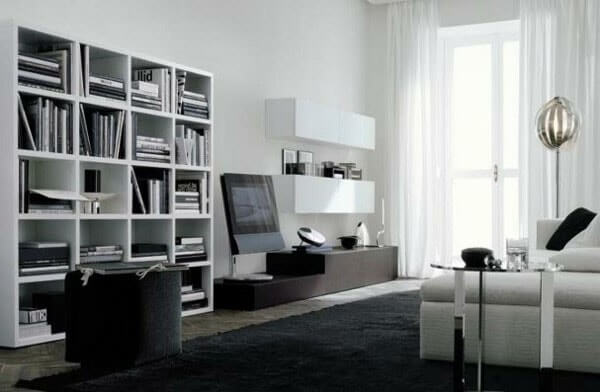 TV cabinet with library (1)