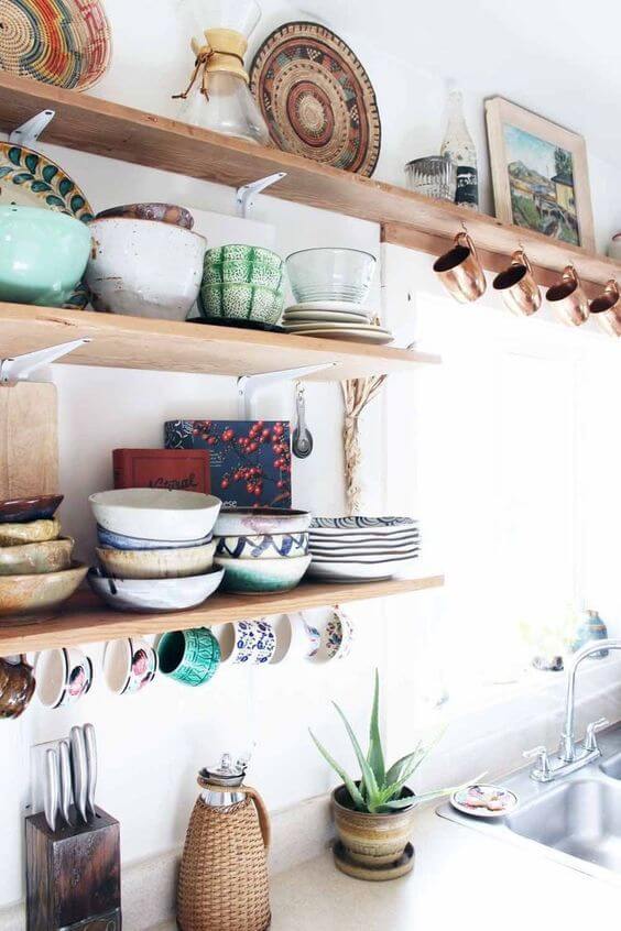 Use the contents of your kitchen as decorative accessories (1)