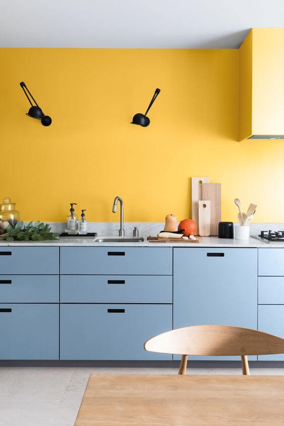 use yellow for a sunny kitchen (1)