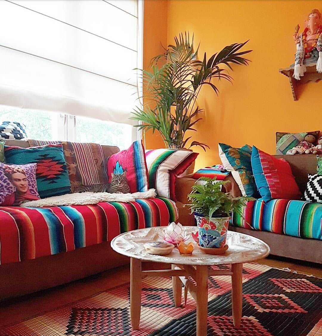 15+ Ideas for a Mexican Living Room