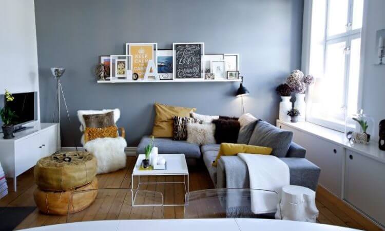 20 Ideas to Optimize the Space of Small Living Room (1)