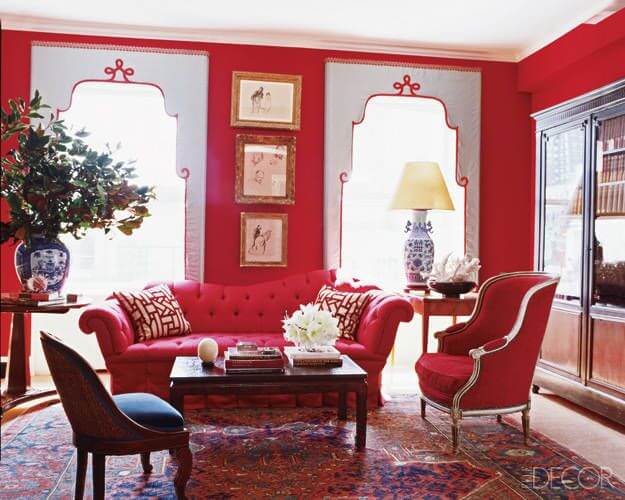 20 Red Living Room Ideas to Energize Your Interior (1)