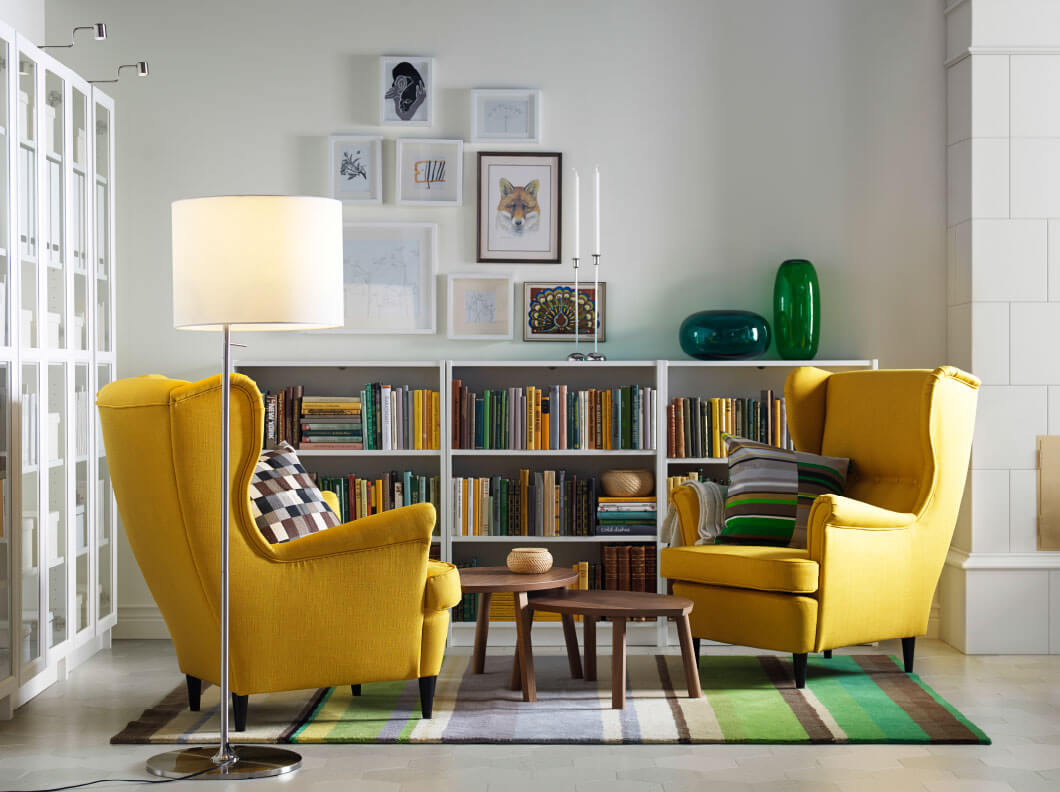 25 Ideas of Yellow Armchairs to Illuminate Your Living Room
