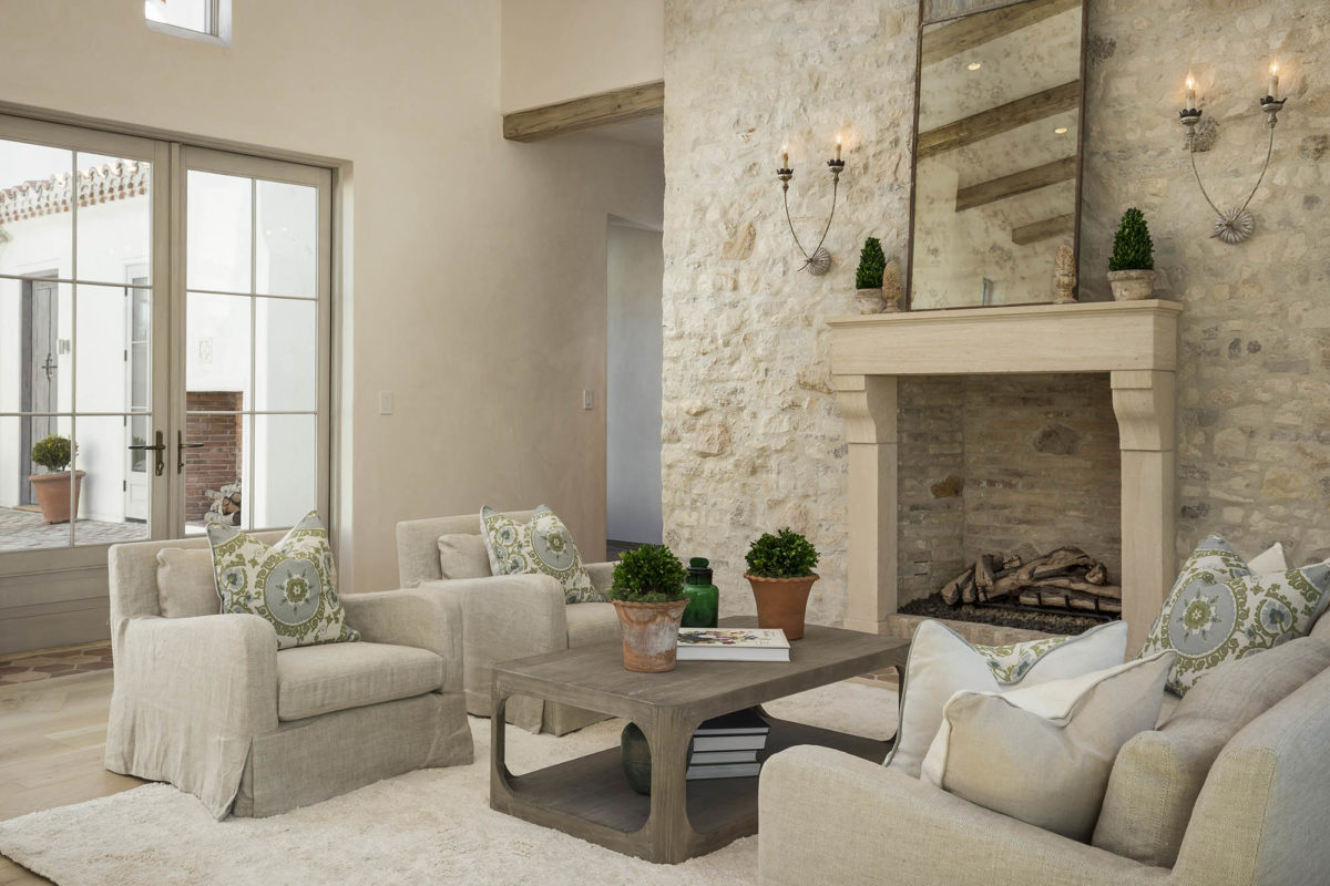 30 Decorating Ideas of Exposed Stone Walls in the Living Room