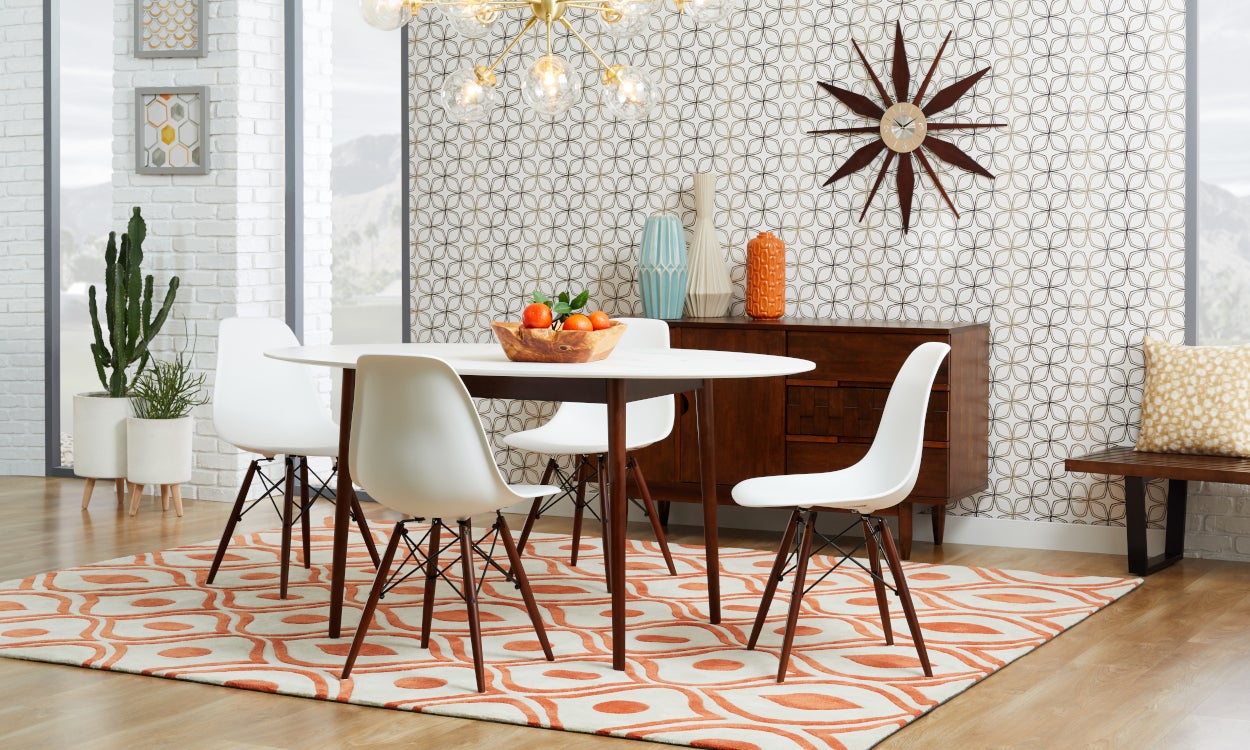 30 Ideas to Put the Rug in the Dining Room