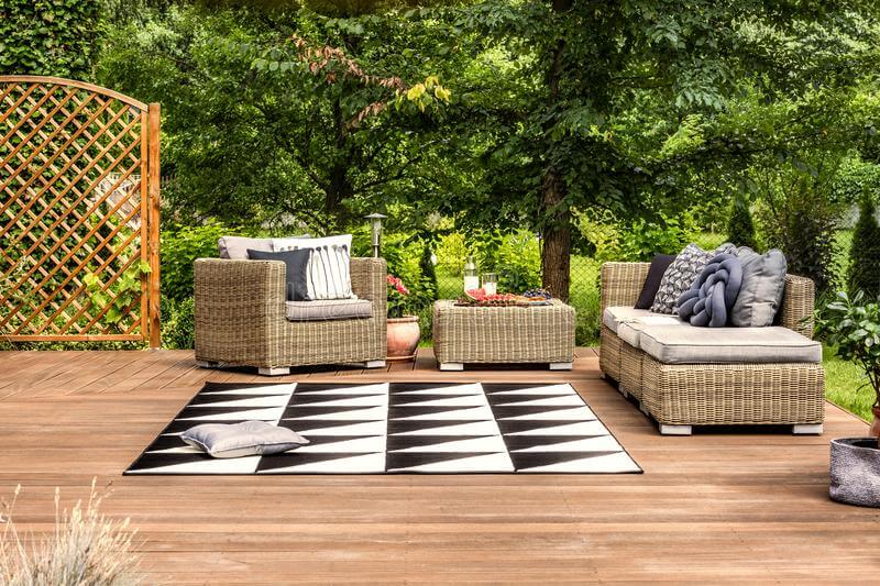 30 Ideas to Use Rattan Furniture for the Garden and Terrace (1)
