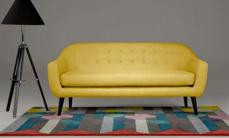 50s-style 3-seater sofa (1)