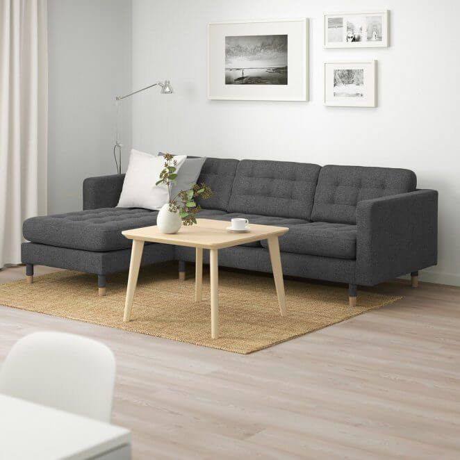 A Scandinavian cocooning sofa