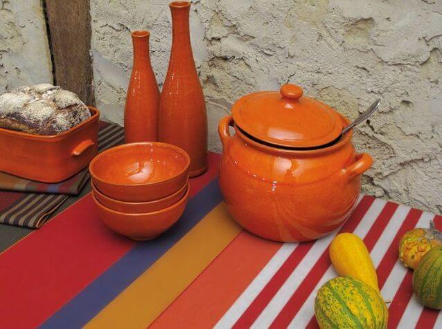 An orange tableware (1)