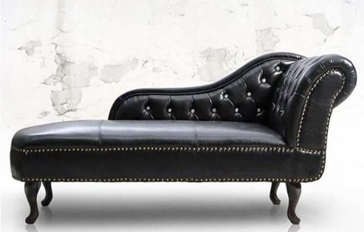 Baroque style chaise longue