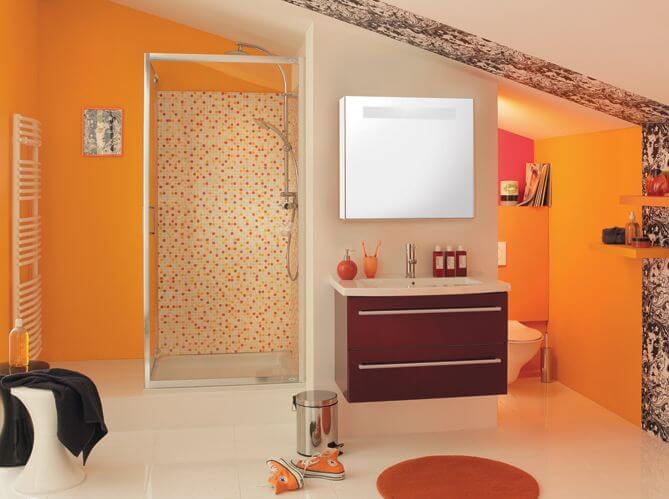Brushed orange bathroom (1)
