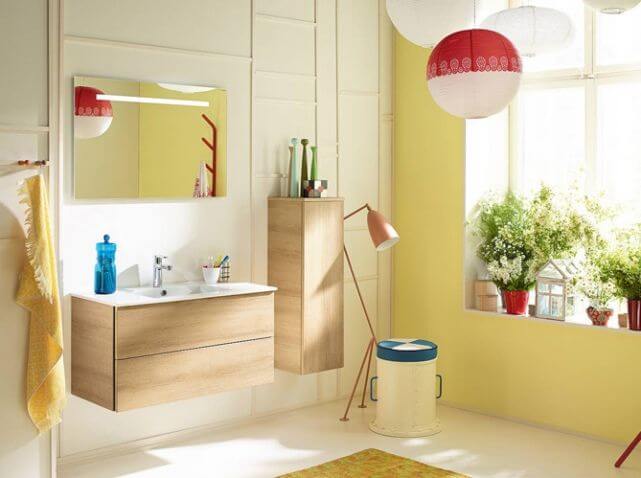 Burgbad yellow bathroom (1)