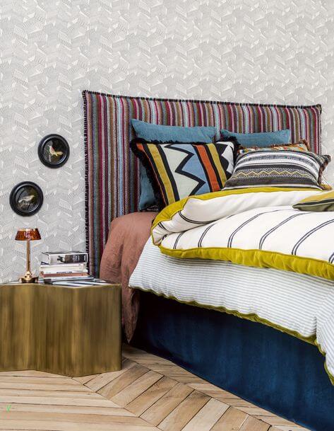Dare to use bed linen with ethnic motifs (1)