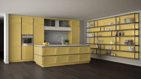 Pale yellow kitchen (1)