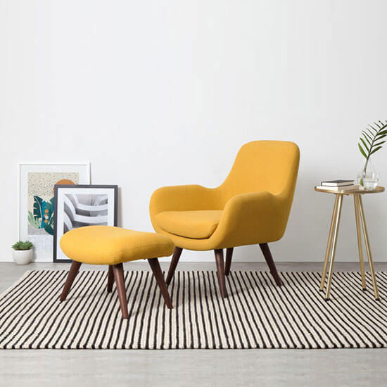 VINTAGE YELLOW SEAT (1)