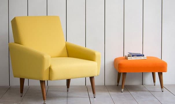 armchair with retro and vintage accents (1)