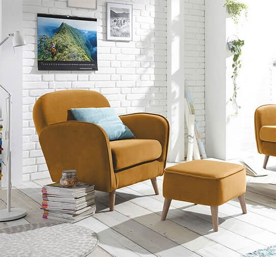 fabric armchair (1)