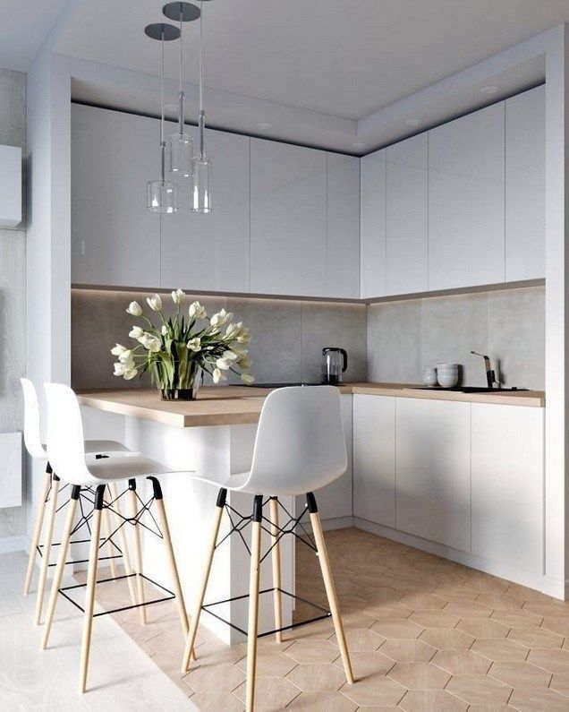 20 Ideas and Inspirations of Total White Kitchen