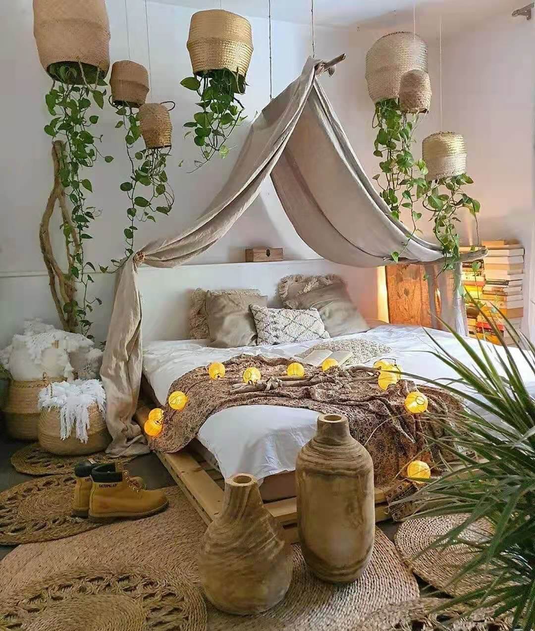 22 Ideas of Nature Bedroom Decor (1)