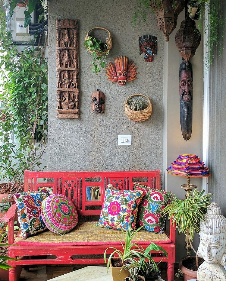 30 Decorating Ideas of Bohemian Style Terrace