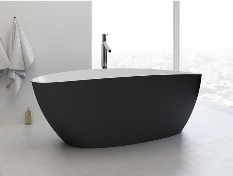 A two-tone bathtub for an original bathroom (1)