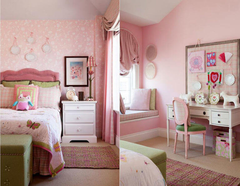 A typically feminine bedroom (1)