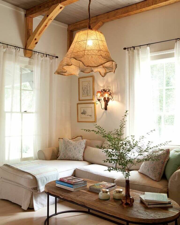 A vintage and cozy living room (1)