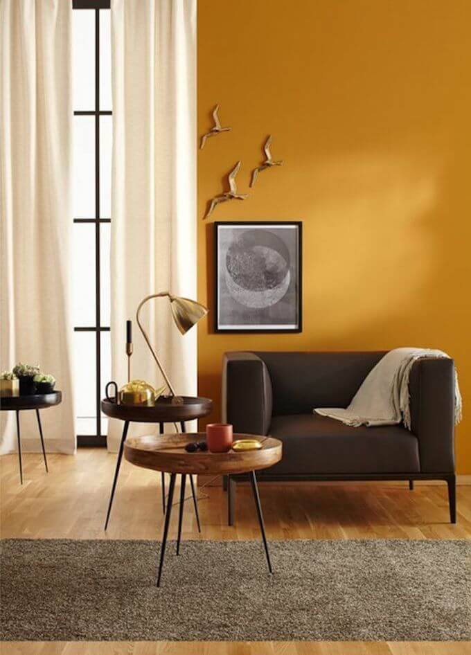 A warm shade for a living room (1)