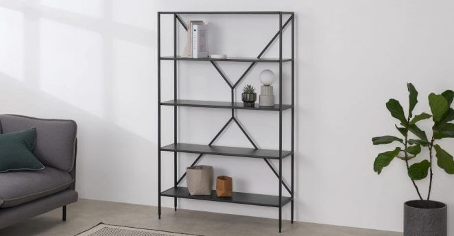 Choose a shelf without bottom or sides (1)