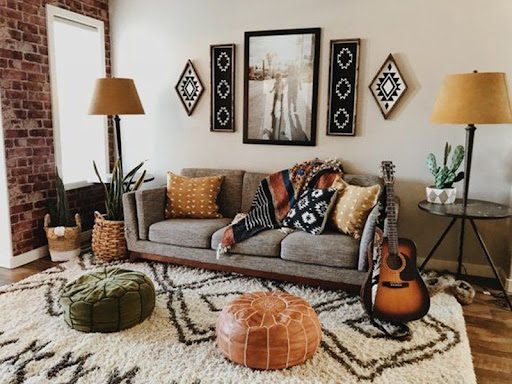 Ideas of African-inspired Decoration for a Living Interior