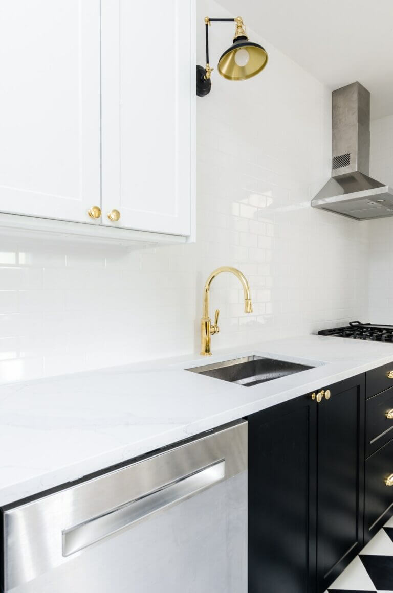 Makeover a kitchen by replacing the faucet and switches (1)