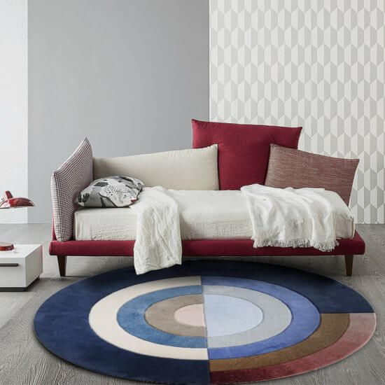 Round acrylic rugs (1)
