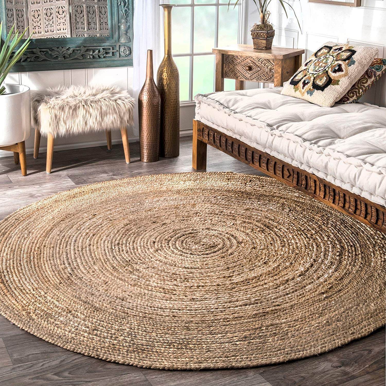 Round jute rugs (1)