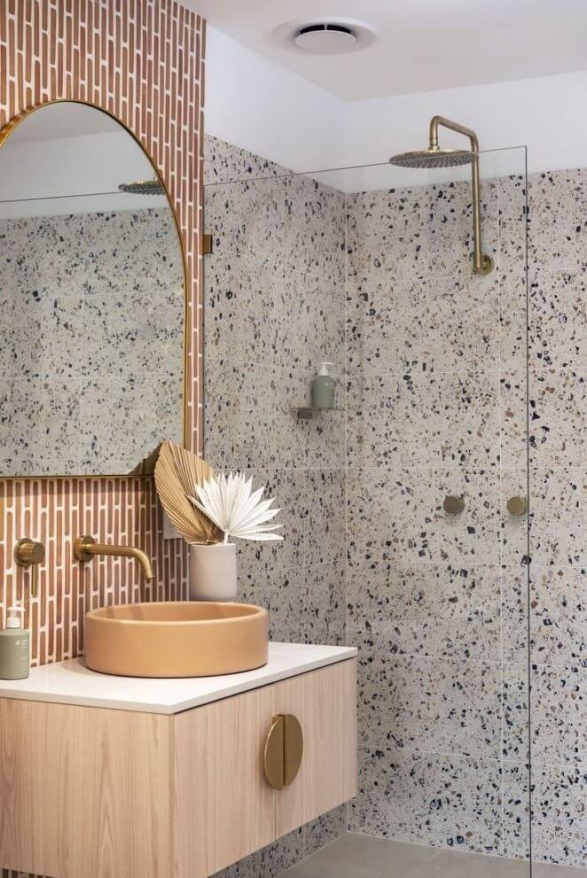 Terrazzo, for a chic and fancy bathroom (1)