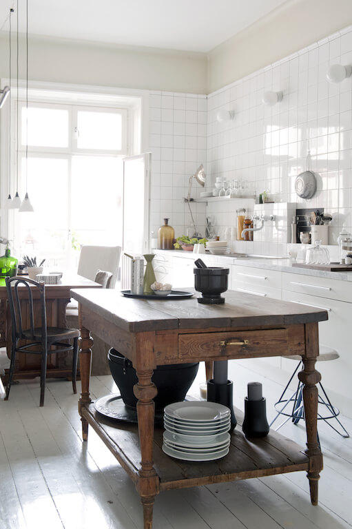 Transform a dresser into a kitchen island (1)