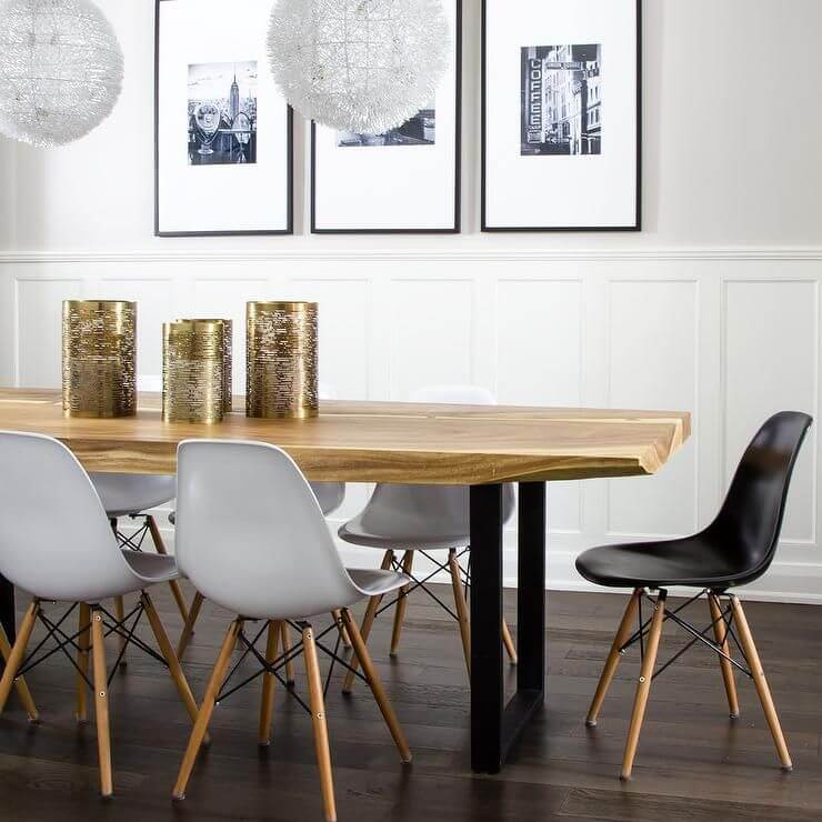 10 Ideas of Dining Rooms With Eiffel Chairs (1)