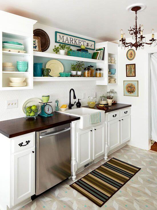 15 Ideas for Decorating a Small Kitchen (1)