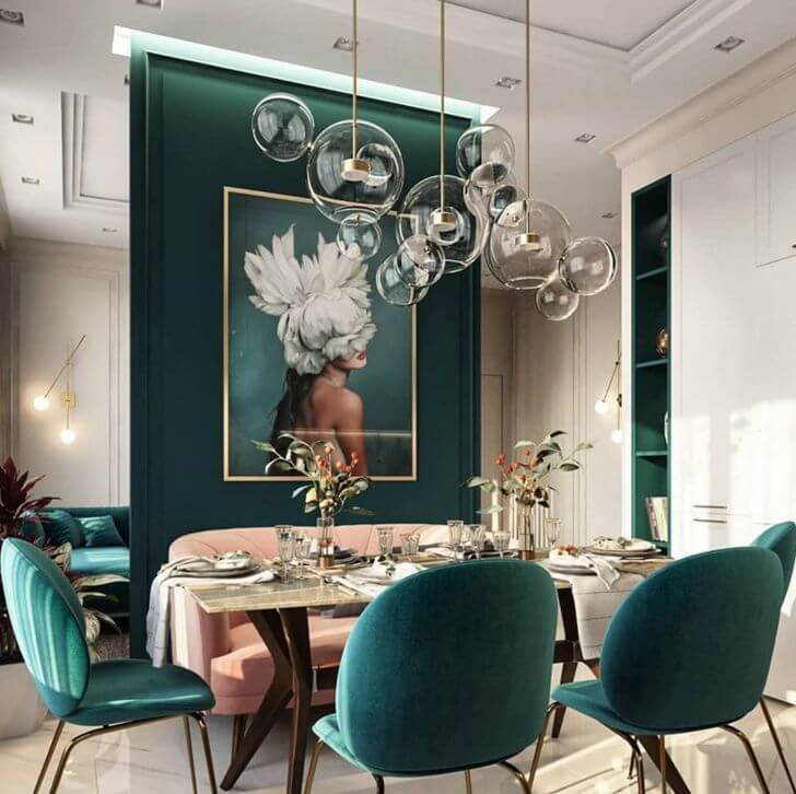 20 Ideas to Adopt Emerald Green at Home (1)