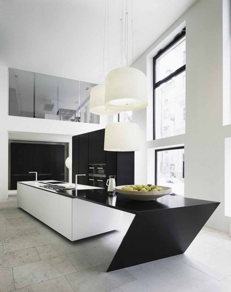 Dare to use original shapes and create a modern kitchen island like no other (1)