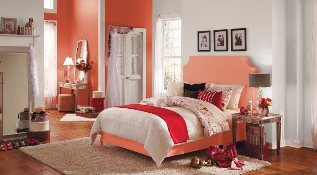 For a light shade, orange is a perfect (1)