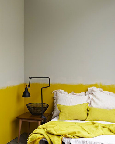 Gray and yellow bedroom (1)