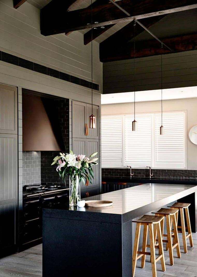Suspensions, trendy decorative accents for men's style kitchens (1)