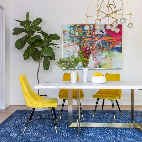 Yellow for the dining room chairs (1)